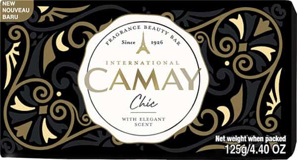 Camay Chic Citrus Beauty Soap Combo Pack With Aromatic Wood -125 *5