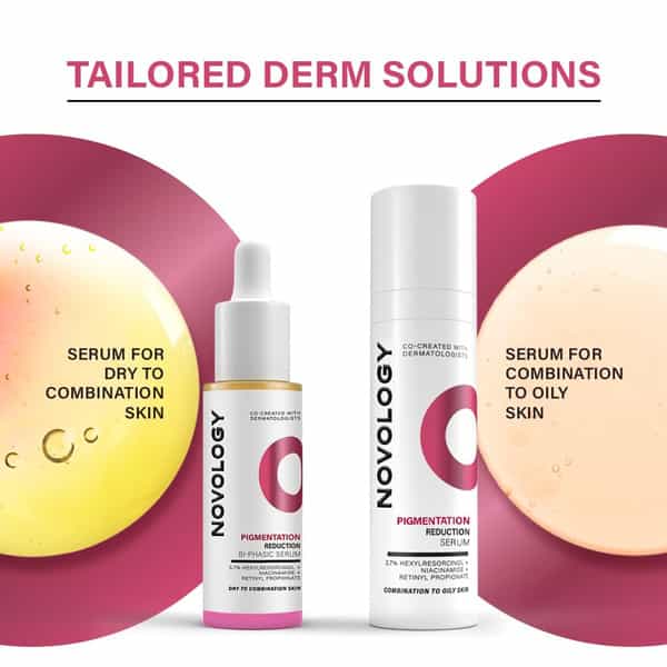 Novology Pigmentation Reduction Serum |With Niacinamide + Pro-Retinol + Hexylresorcinol | 30Ml
