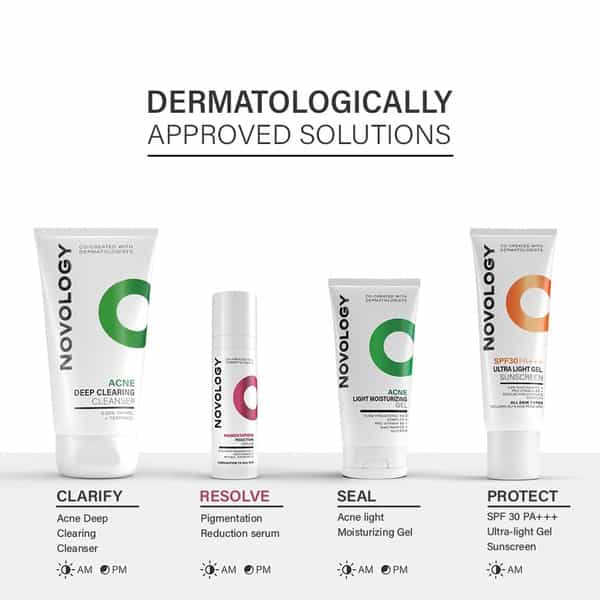 Novology Pigmentation Reduction Serum |With Niacinamide + Pro-Retinol + Hexylresorcinol | 30Ml
