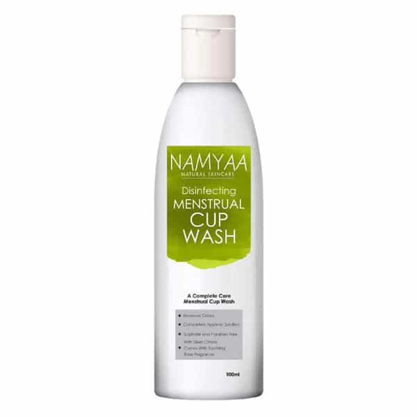 Namyaa Disinfecting Menstrual Cup Wash-Paraben & Sulphate Free - 100 Ml