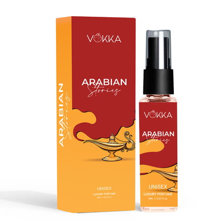 Vokka Pocket Perfume Arabian Stories 8ml | Luxury Eau De Parfum Long Lasting Perfume For Men & Women