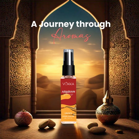 Vokka Pocket Perfume Arabian Stories 8Ml | Luxury Eau De Parfum Long Lasting Perfume For Men & Women