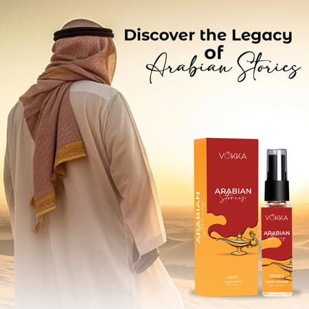 Vokka Pocket Perfume Arabian Stories 8Ml | Luxury Eau De Parfum Long Lasting Perfume For Men & Women