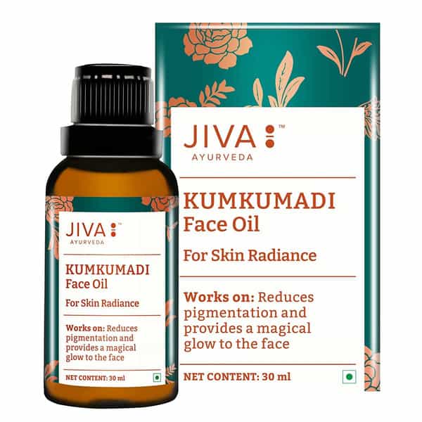 Jiva Kumkumadi Oil Helps To Improves Skin Health & Reduces Scars - 30Ml(Pack Of 3)