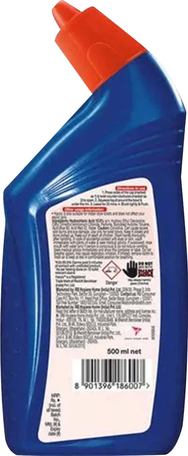 Buy HARPIC POWER PLUS ORANGE TOILET CLEANER BOTTLE OF 500 ML Online