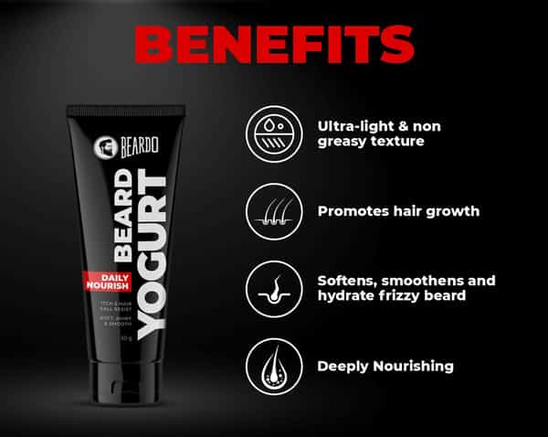 Beardo Daily Nourish Beard Yogurt - 50 Gm