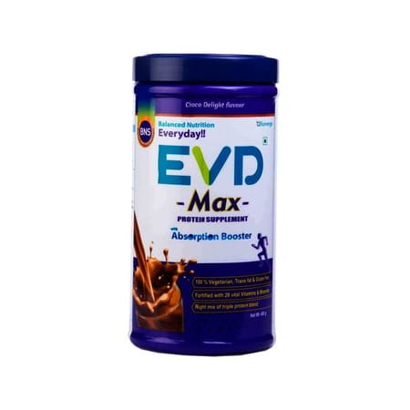 Evd Max Choco Delight Whey Protein Jar Of 400 G