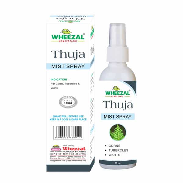 Wheezal Thuja 30 Ml Mist Spray