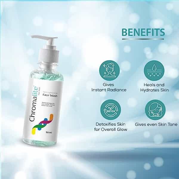 Chromalite Skin Lightening Face Wash Bottle Of 90 Ml