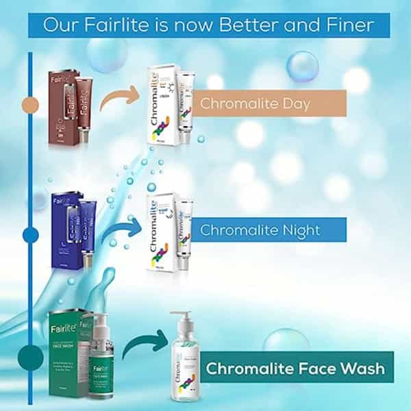 Chromalite Skin Lightening Face Wash Bottle Of 90 Ml
