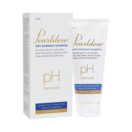 Pearldew Anti-Dandruff Shampoo 100 Ml | Aloe | Mint & Neem | Salicylic Acid (Pack Of 2)