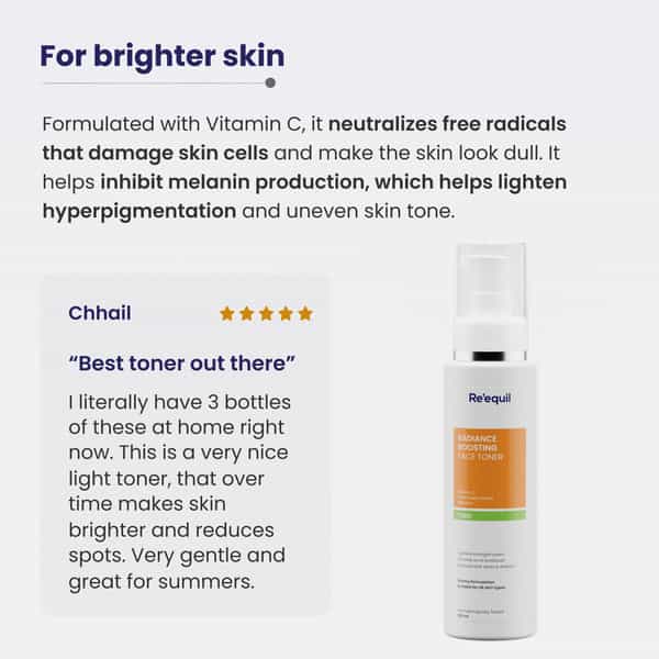 Re'equil Vitamin C Face Toner