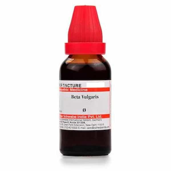 Dr. Willmar Schwabe India Beta Vulgaris Mother Tincture Q 30 Ml