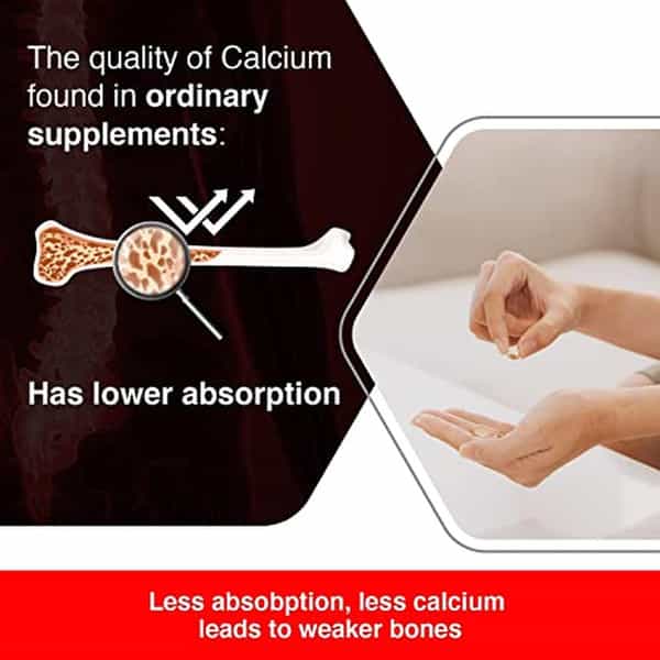 Bon K2 Hd With Advanced Calcium30 Tablet|Vitamin D3 & Vitamin K2-7 Multivitamin Tab (3 X 10 Tablets)