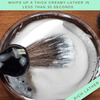 Hajamat Moisturizing Shaving Soap With Shea Butter-Intense Oud - 75 Gm-No Post Shave Dryness