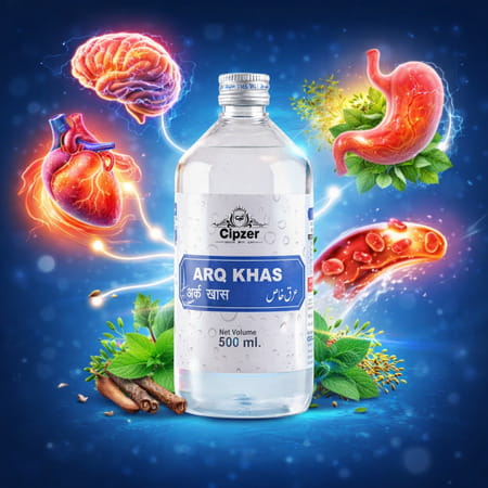 Cipzer Arq Khas 500ml | Supports Heart| Brain| Liver & Digestive Wellness