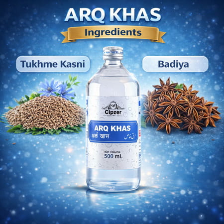 Cipzer Arq Khas 500ml | Supports Heart| Brain| Liver & Digestive Wellness