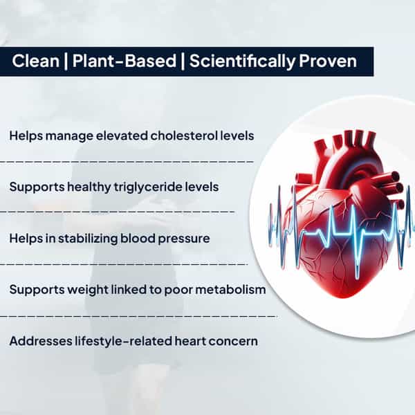 Miduty Cholest Off - Diabetes - Heart Disease - Niacin - Cqr 300 - 100% Vegetarian - 60 Tablets