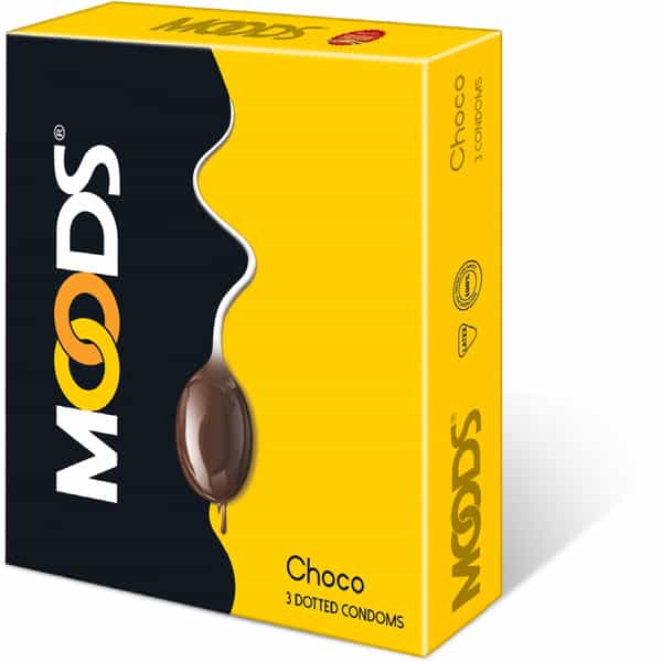 Moods Choco Dotted Condom Pack Of 3'S