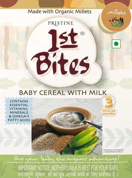 1St Bites Mixed Millet And Banana Refill Powder 300 Gm