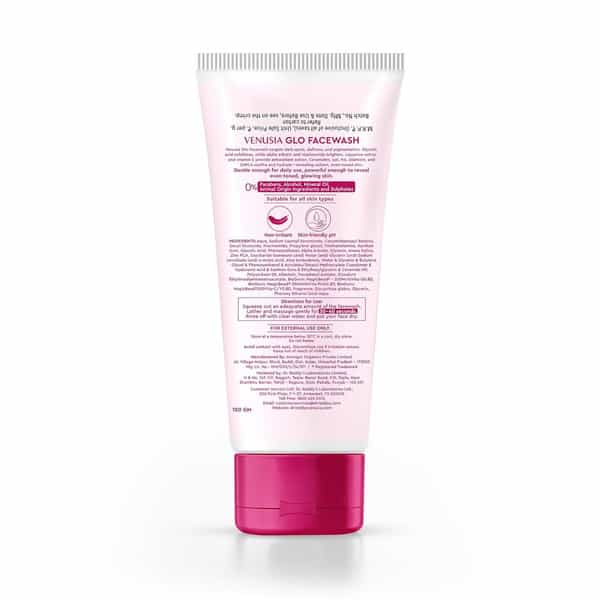 Venusia Glo Facewash For All Skin Types 100 Gm