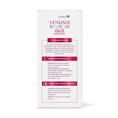Venusia Glo Facewash For All Skin Types 100 Gm