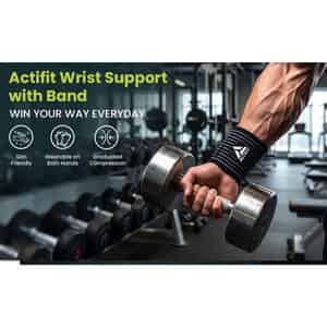 Actifit Wrist Support With Adjustable Band - Compression Brace - Free Size