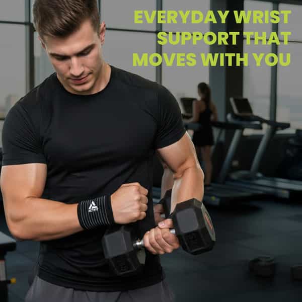 Actifit Wrist Support With Adjustable Band - Compression Brace - Free Size