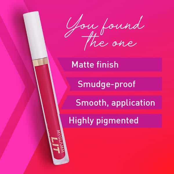 Myglamm Lit Liquid Matte Lipstick-Clout