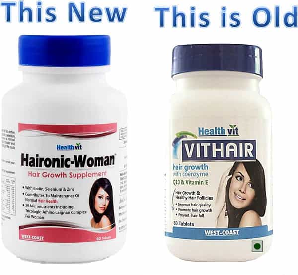 Healthvit Haironic-Woman Hair Growth Formula - 60 Tablets
