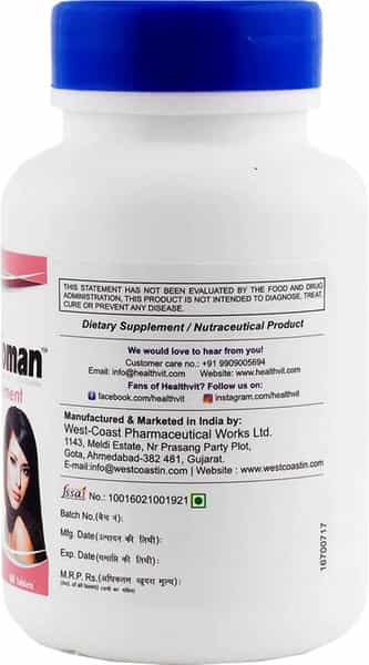 Healthvit Haironic-Woman Hair Growth Formula - 60 Tablets