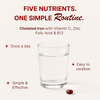 Healthbest Chelated Iron Tablets With Vitamin C| Folic Acid & B12 For Hemoglobin| 60 Veg Tabs