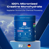 Apex Vitals Crea Mono Micronized Creatine Monohydrate 300 G - 100 Ser Fermented & Vegetarian Source