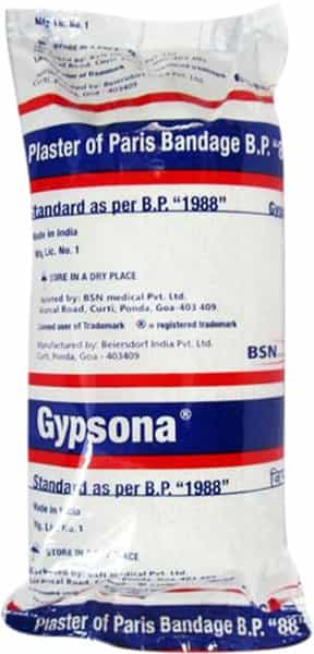 Gypsona 10Cm*2.7Mtr Bandage 1Nos