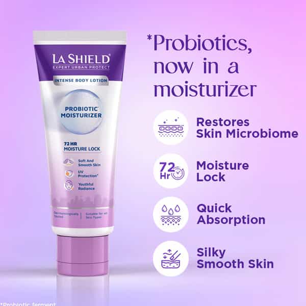 La Shield Intense Body Lotion Probiotic Moisturizer 200 Gm