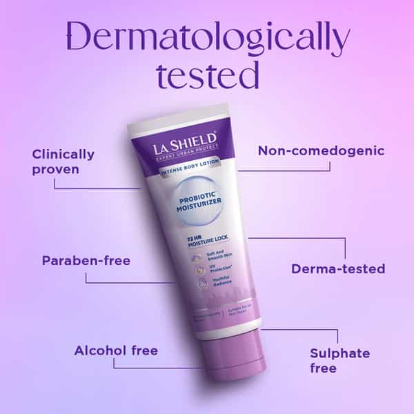 La Shield Intense Body Lotion Probiotic Moisturizer 200 Gm