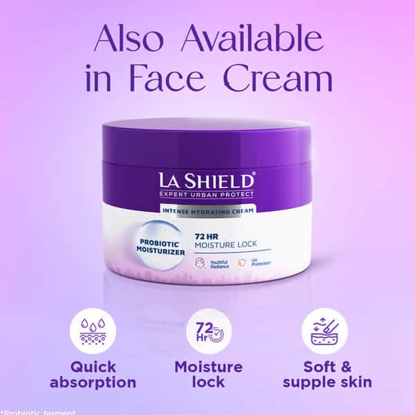 La Shield Intense Body Lotion Probiotic Moisturizer 200 Gm