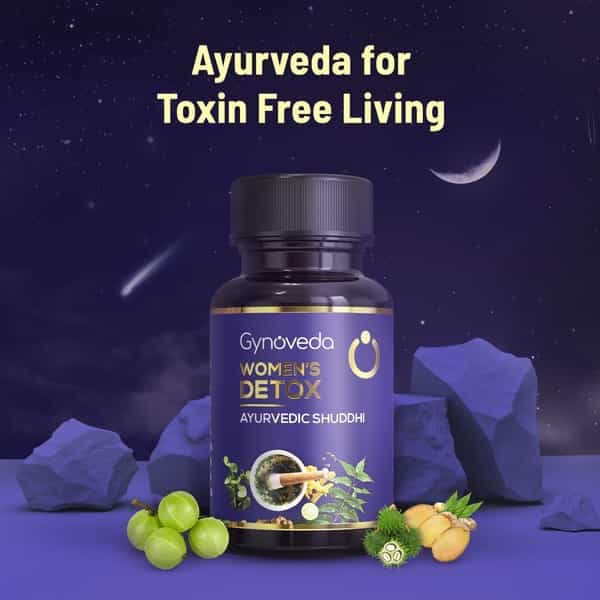 Gynoveda's Women's Daily Detox - 180 Pill For 3 Months