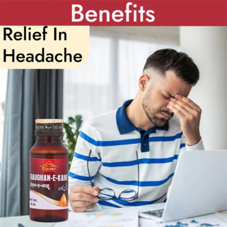 Cipzer Rogan Kahu | Relieves Heat-Induced Headache| Brain Dryness & Promotes Sleep | 50 Ml