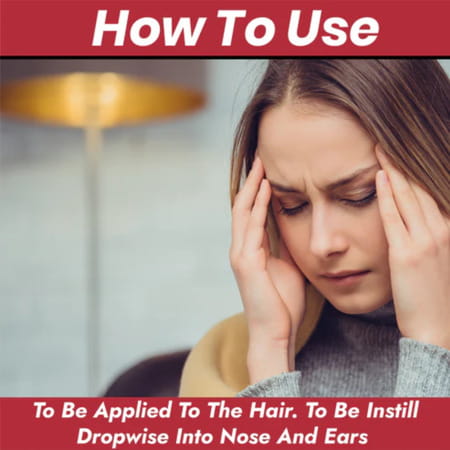 Cipzer Rogan Kahu | Relieves Heat-Induced Headache| Brain Dryness & Promotes Sleep | 50 Ml