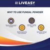 Liveasy Anti-Fungal Dusting Powder - 100 Gm - Prickly Heat & Skin Irritation - Clinically Proven