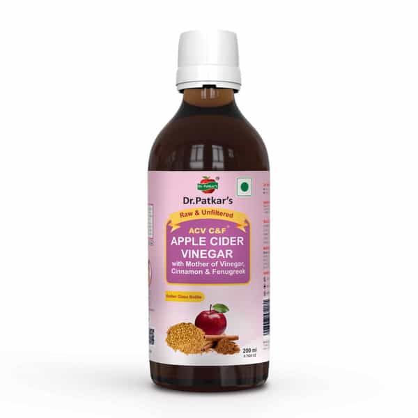 Dr. Patkar's Apple Cider Vinegar With Cinnamon & Fenugreek 200 Ml