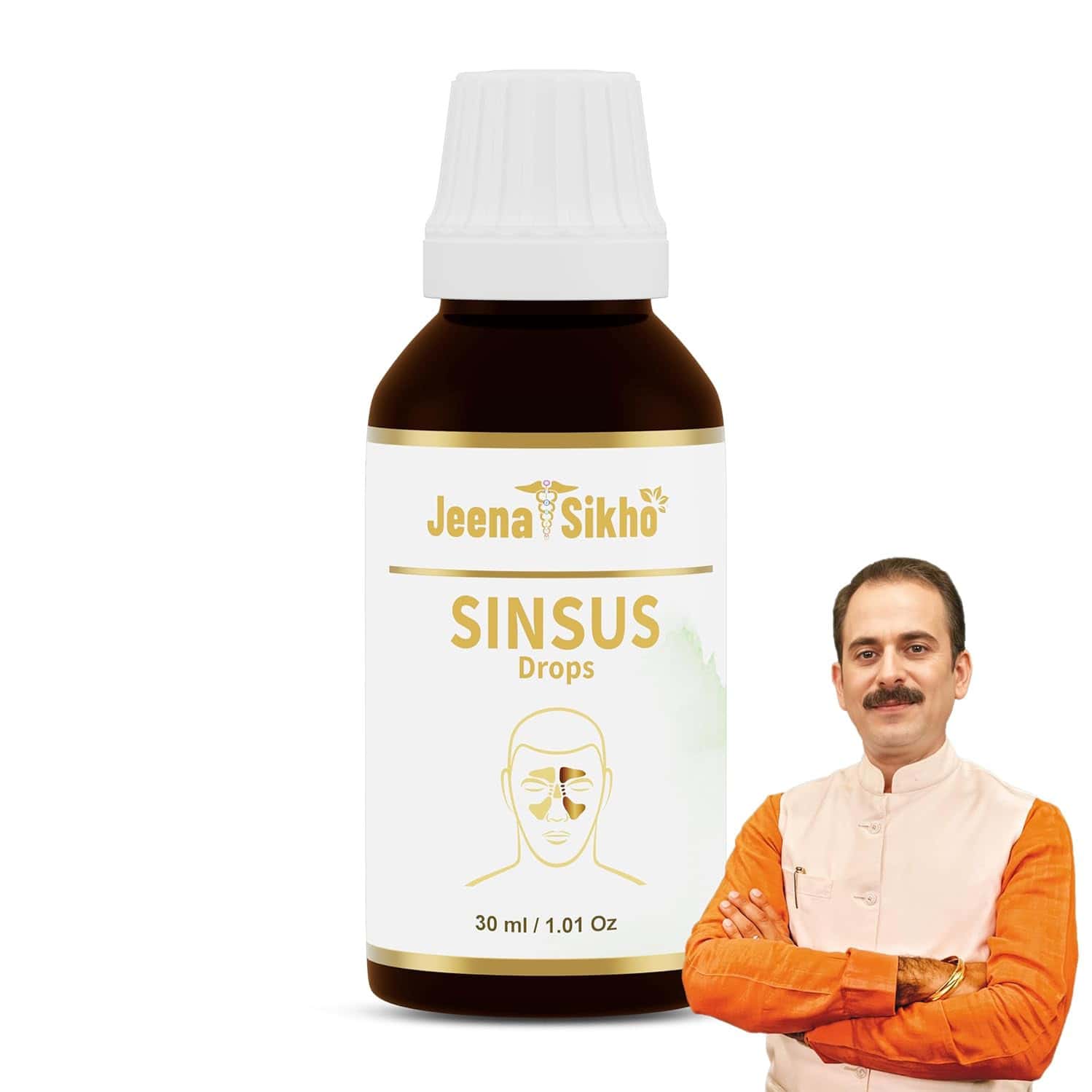 Jeena Sikho Sinsus Drop | Sinus Drop For Nasal Wellbeing | 30ml
