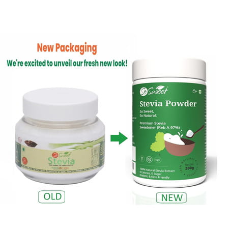 So Sweet Stevia Powder Sugar Free Zero Calorie Sweetener (200g)
