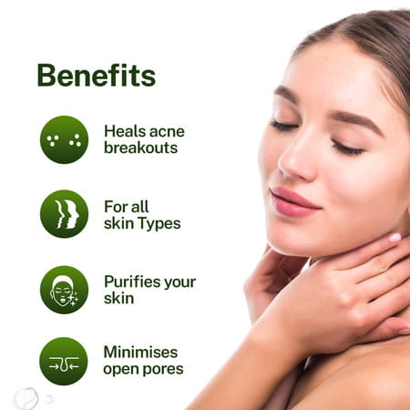 Love Earth Green Tea Toner With Richness Of Green Tea & Essential Oil For Moisturised Skin 100Ml