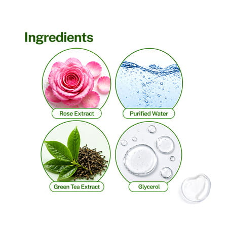 Love Earth Green Tea Toner With Richness Of Green Tea & Essential Oil For Moisturised Skin 100Ml