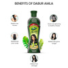 Dabur Amla Hair Oil - 550 Ml | For Strong | Long And Thick Hair | Nourishes Scalp (Pack Of 2)