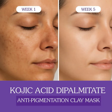 Bake 2% Kojic Acid Dipalmitate Clay Mask For Pigmentation - 100g