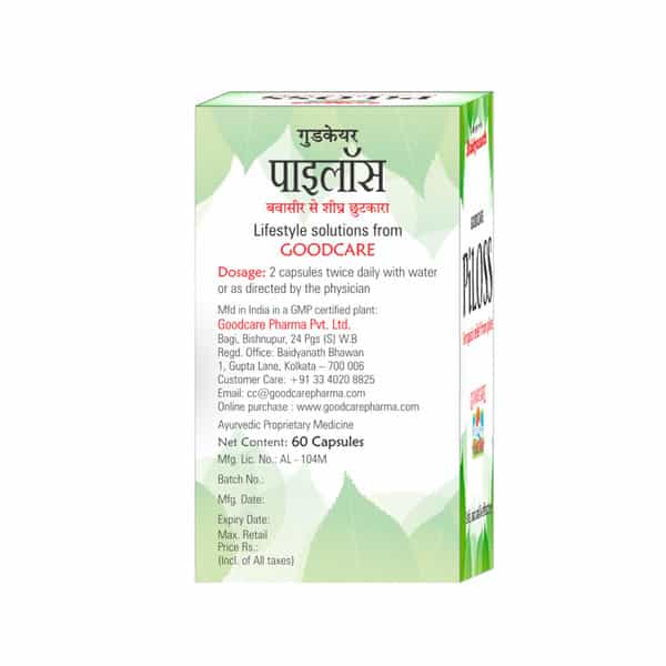 Goodcare Piloss Capsule 60 No's