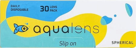 Aqualens Daily Disposable Contact Lenses (30 Lenses/Box) (-4.75)